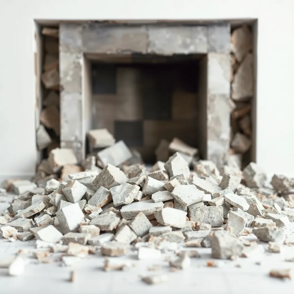 Demontaż kominka cena