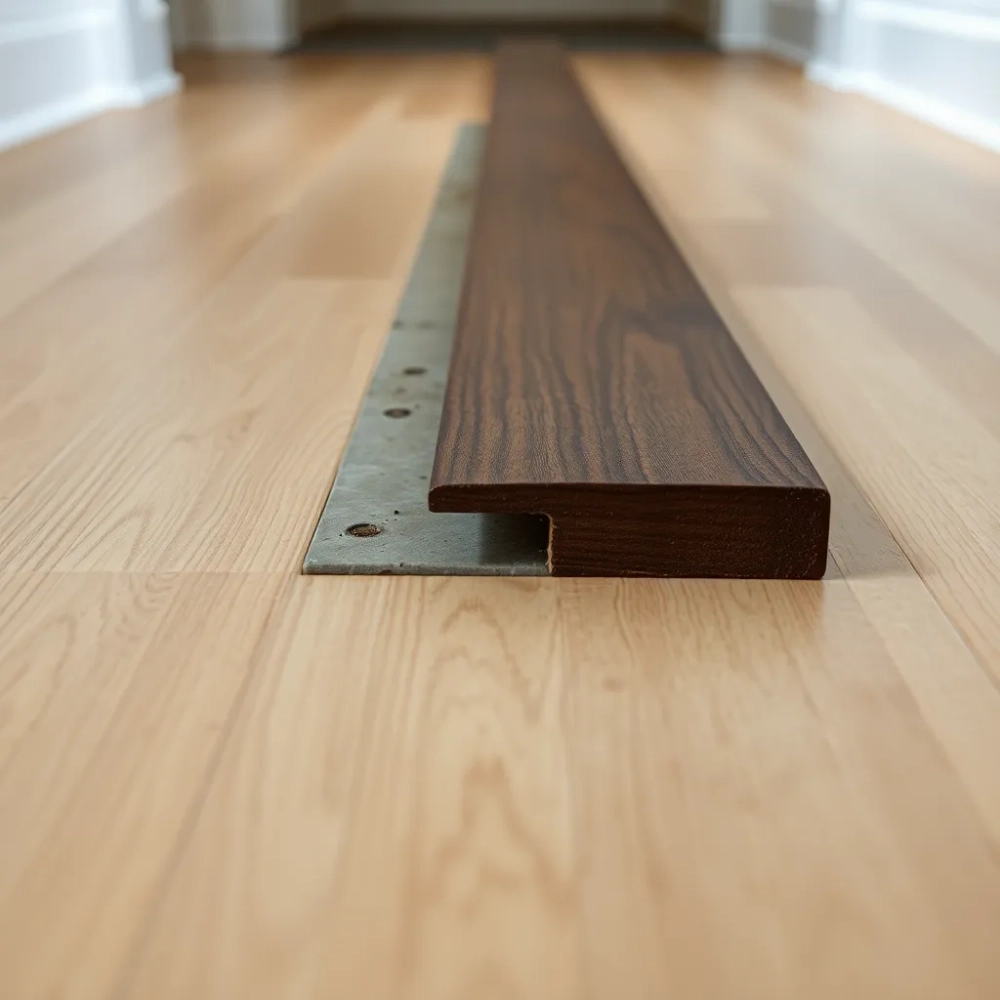 Demontaż listwy progowej w domu