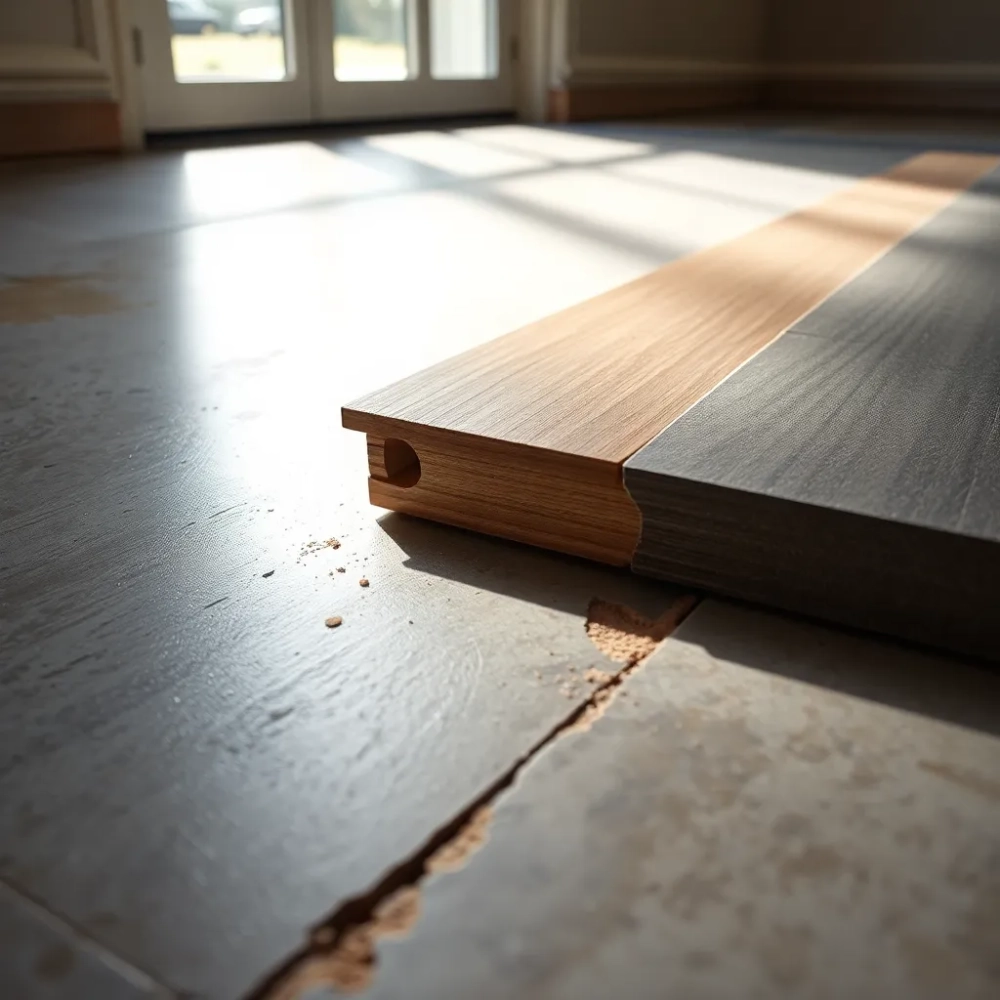 Demontaż listwy progowej