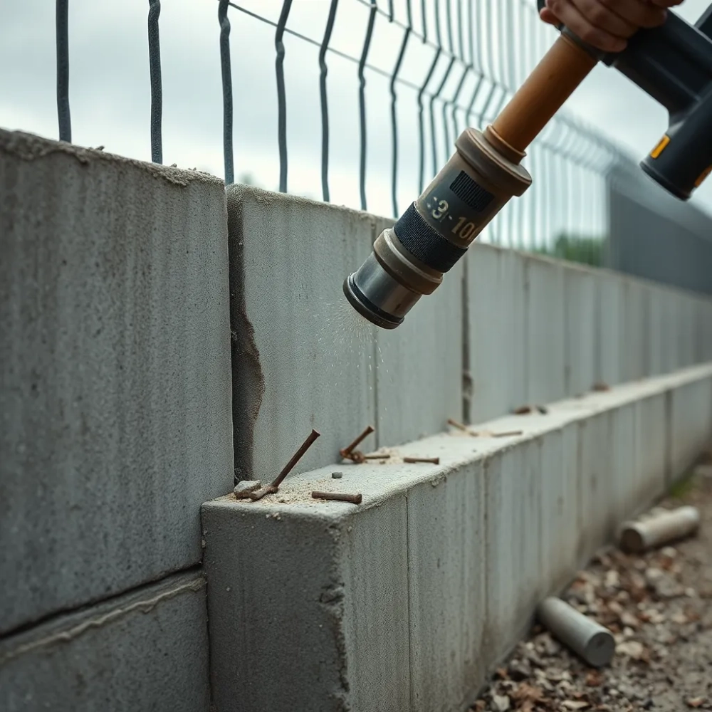 Demontaż ogrodzenia betonowego cena