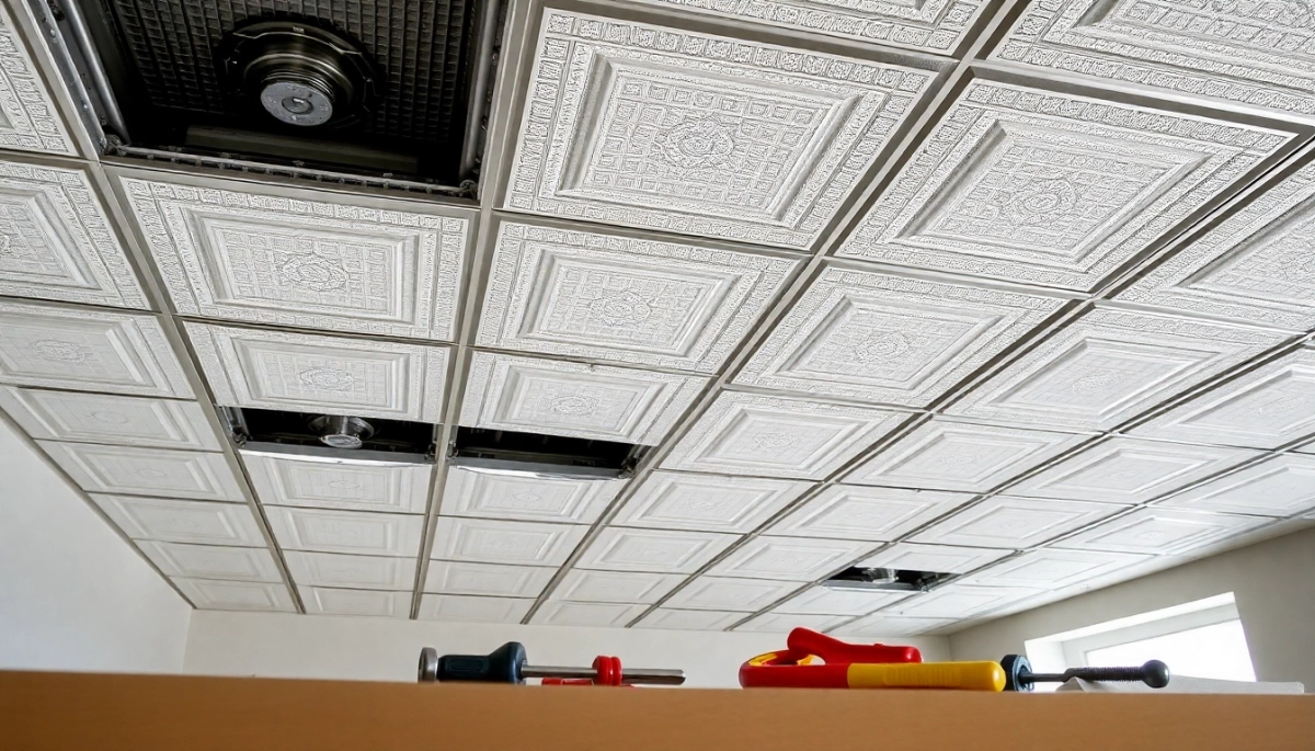 Demontaż sufitu Armstrong cena Płock