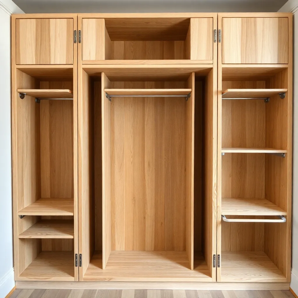 Demontaż szafy w zabudowie