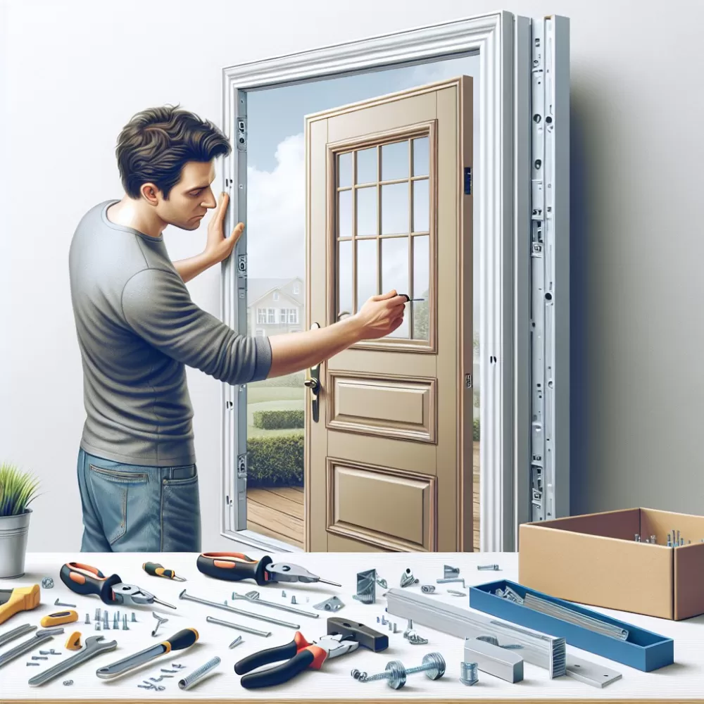 Ile kosztuje montaż drzwi zewnętrznych z ościeżnicą