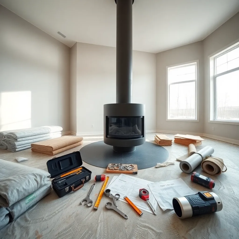 Ile kosztuje montaż kominka wolnostojącego