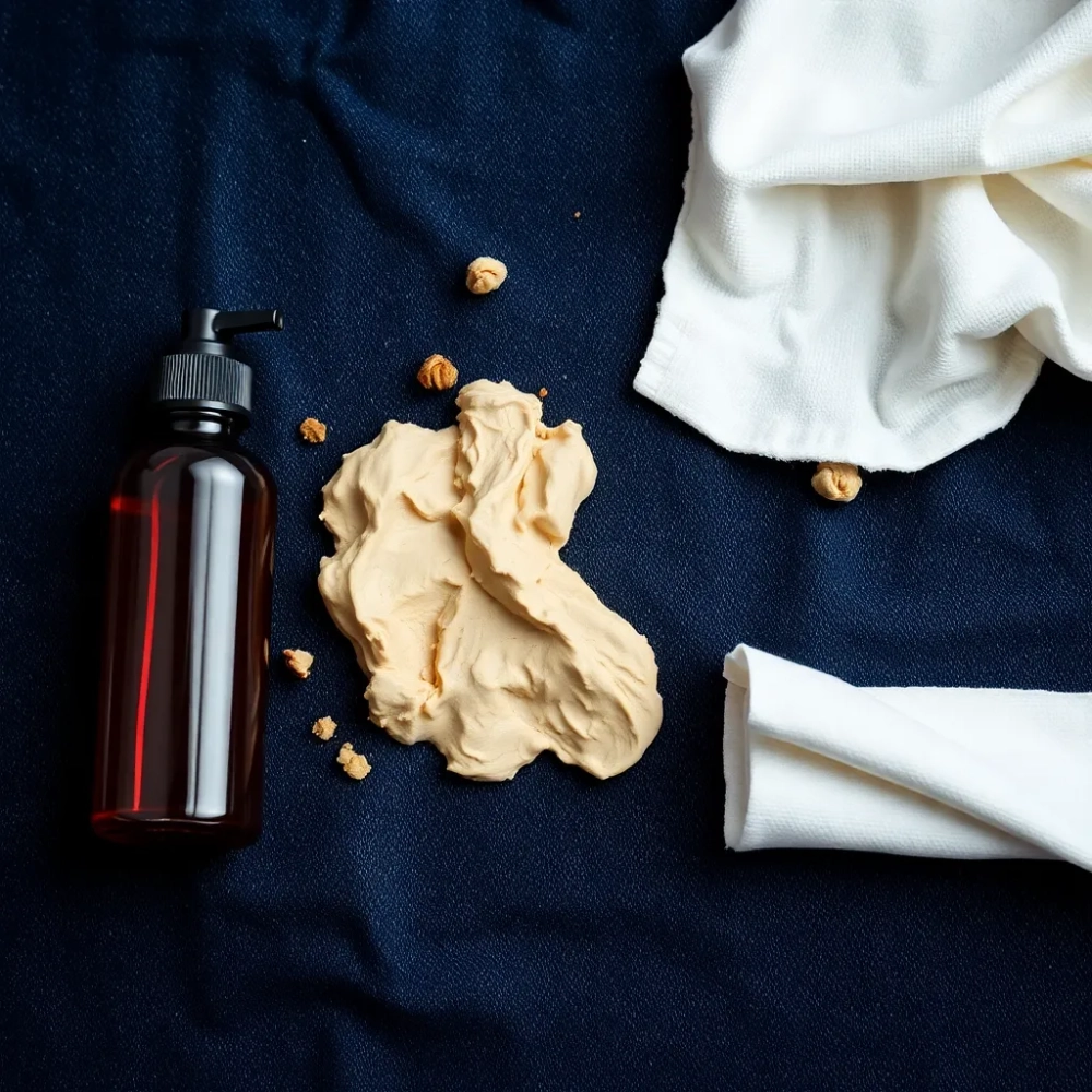 Jak usunąć zaschniętą piankę montażową z ubrania