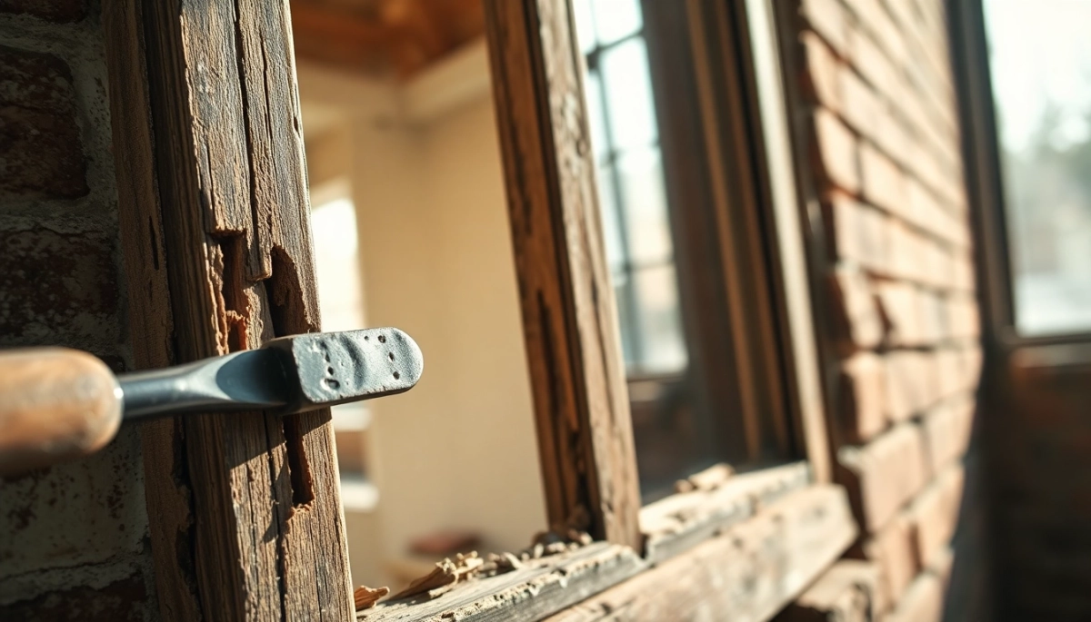 Jak zdemontować stare okno