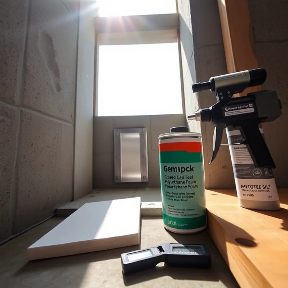 Jaka pianka do montażu parapetów zewnętrznych