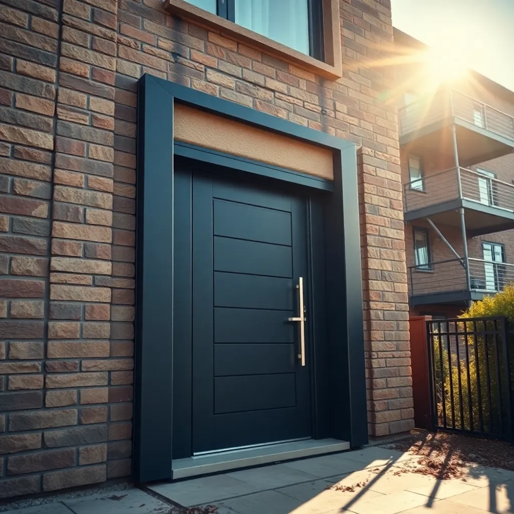 Montaż drzwi zewnętrznych w bloku