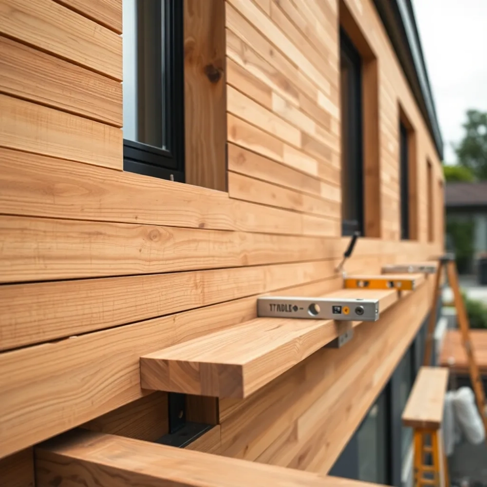 Montaż elewacji drewnianej cena