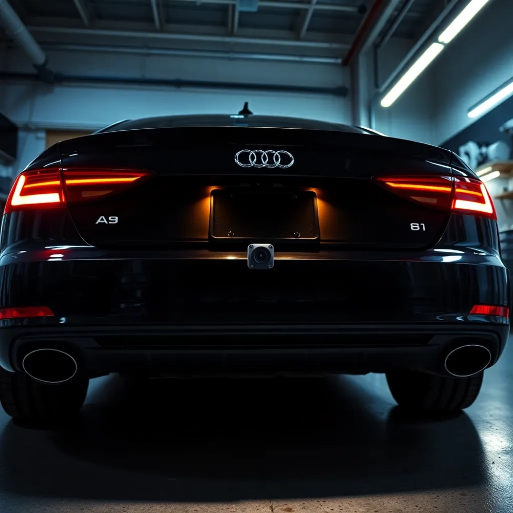 Montaż kamery cofania Audi A4 B9