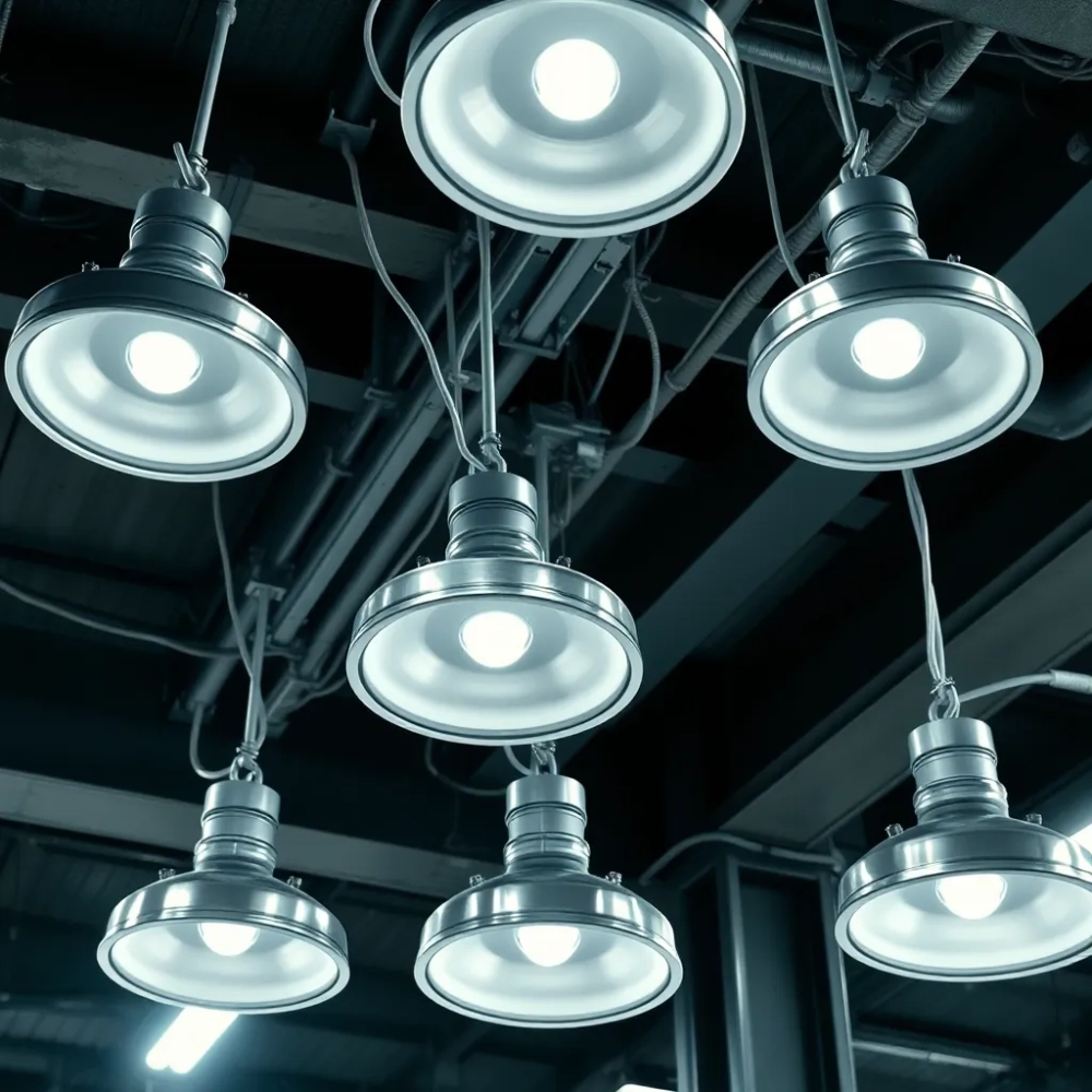 Montaż lamp na wysokości cena