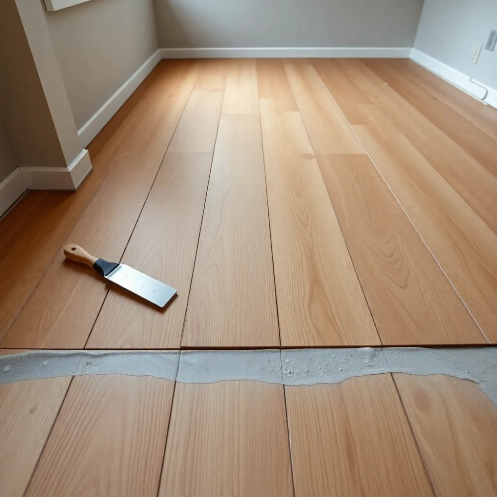 Montaż paneli winylowych na klej cena