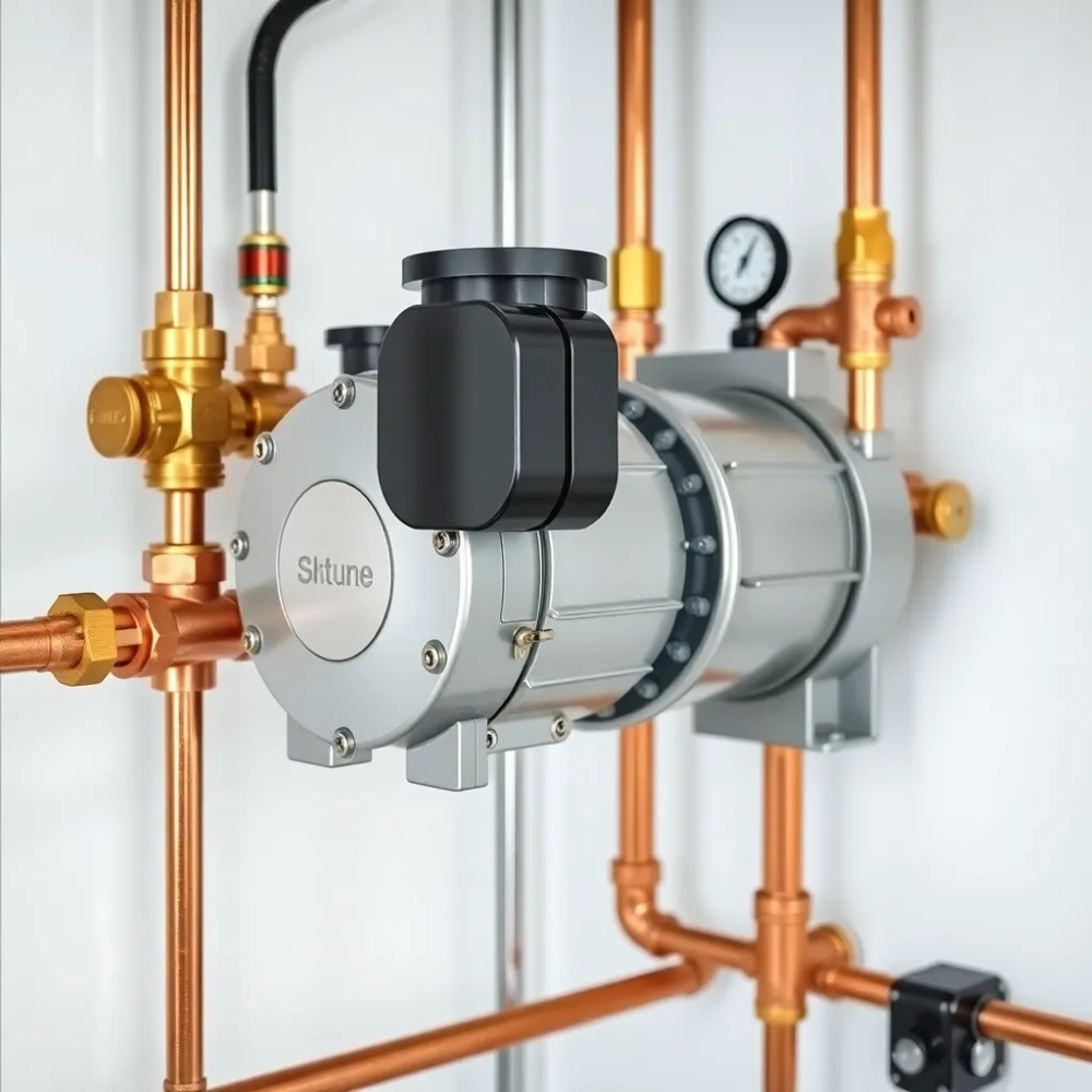 Montaż pompy CO w poziomie