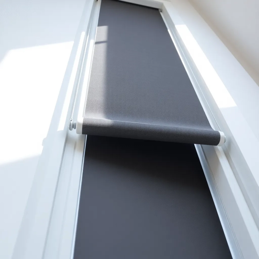 Montaż rolet okiennych z prowadnicami