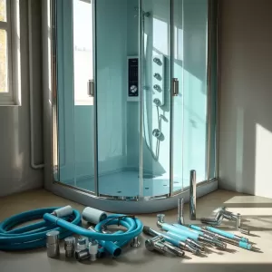 Demontaż kabiny prysznicowej z hydromasażem