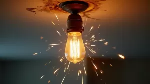 Demontaż lampy sufitowej cena Kraków