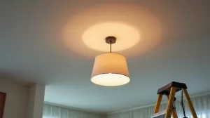 Demontaż lampy sufitowej cena Płock