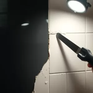Demontaż szkła w kuchni