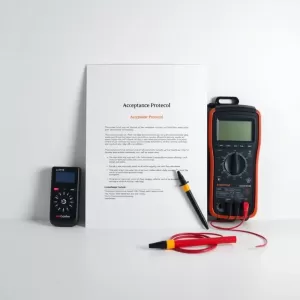 Kto wystawia protokół odbioru instalacji elektrycznej