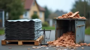 cennik demontażu blachy dachowej i blachodachówki