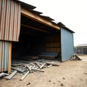 Demontaż garażu blaszanego cena