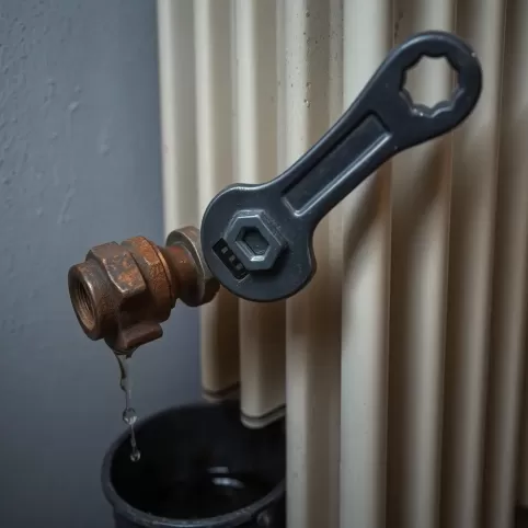 Demontaż grzejnika w bloku