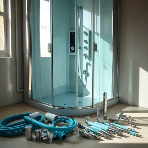 Demontaż kabiny prysznicowej z hydromasażem