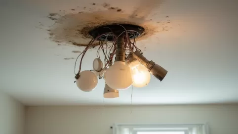 Demontaż lampy sufitowej cena Białystok