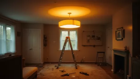 Demontaż lampy sufitowej cena Elbląg