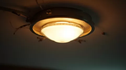 Demontaż lampy sufitowej cena Gdynia
