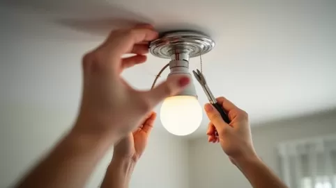 Demontaż lampy sufitowej cena Rzeszów