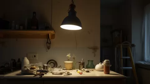 Demontaż lampy sufitowej cena Zabrze
