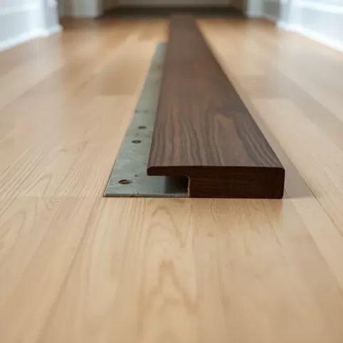 Demontaż listwy progowej w domu