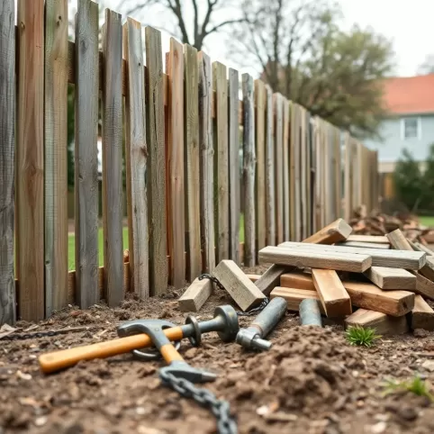 Demontaż starego ogrodzenia cennik