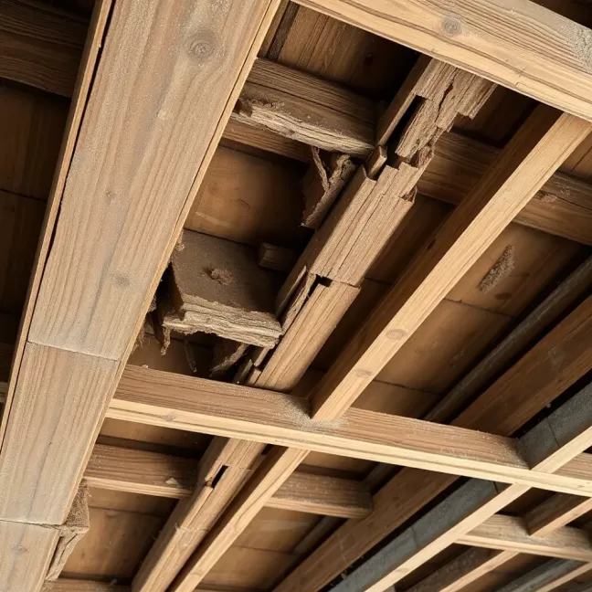 Demontaż stropu drewnianego cena