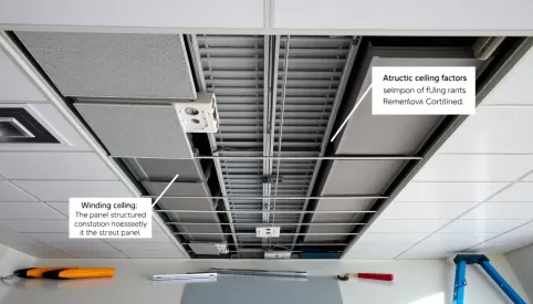 Demontaż sufitu Armstrong cena Tychy