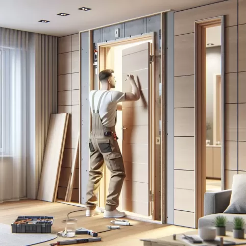 Ile trwa montaż drzwi wewnętrznych