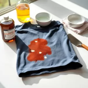 Jak usunąć klej montażowy z ubrania