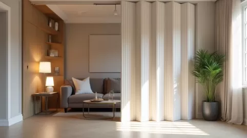 jak zdemontować drzwi harmonijkowe