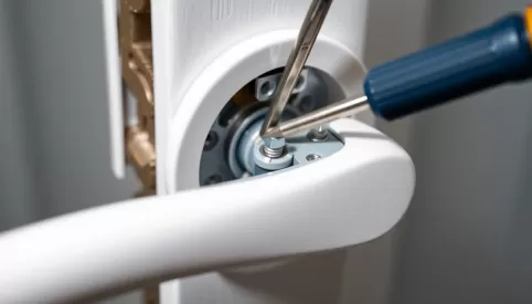 Jak zdemontować klamkę w drzwiach łazienkowych