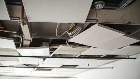 Koszt demontażu sufitu podwieszanego Wrocław