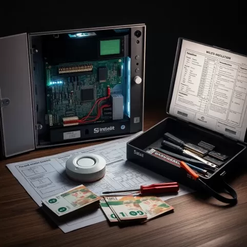 Koszt montażu alarmu Satel