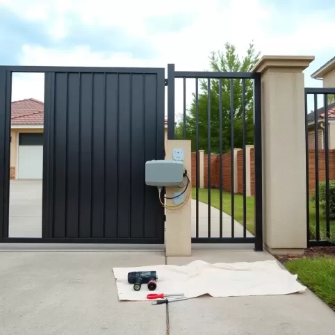 Koszt montażu napędu do bramy skrzydłowej