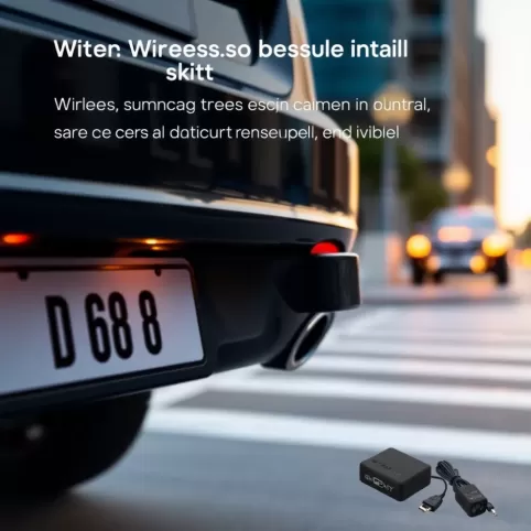 Montaż kamery cofania bezprzewodowej