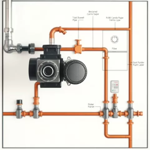 Montaż pompy co na powrocie schemat