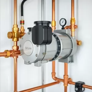 Montaż pompy CO w poziomie