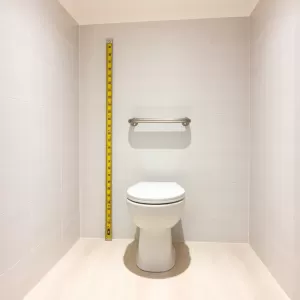 Wysokość montażu uchwytów dla niepełnosprawnych